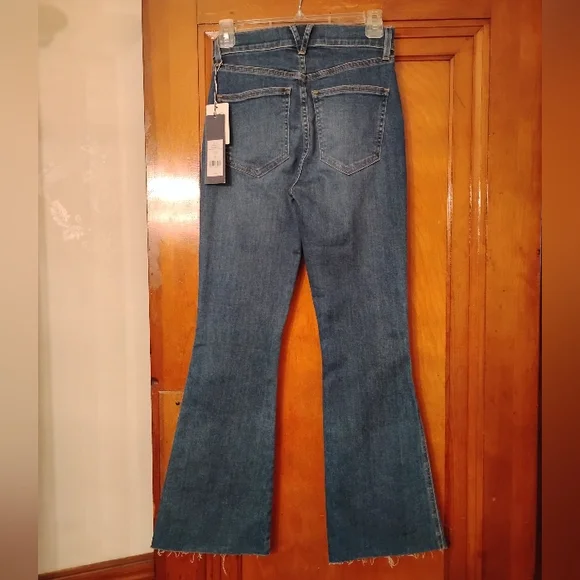 🆕 Veronica Beard Carson Ankle High Rise Flare Jeans, Size 25, NWT - Picture 7 of 16